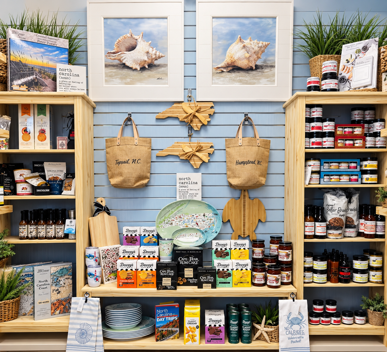 North Carolina gifts and local favorites